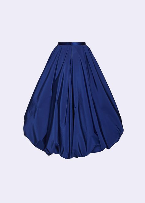 BLUE TAFFETA BALLOON SKIRT ROUND SKIRT, SKIRT  $935.00 Round Skirt, Ballgown Skirt, Balloon Skirt, Ball Gown Skirt, Bubble Skirt, Skirt Skirt, Blue Skirt, Blue Silk, Bangkok