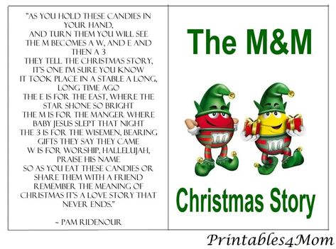 Christmas Break Ideas, M M Party Ideas, Simple Christmas Gifts, Candy Cane Story, Christmas Skits, Candy Messages, Making Christmas Cookies, Fiesta Christmas, Funny Happy Birthday Images