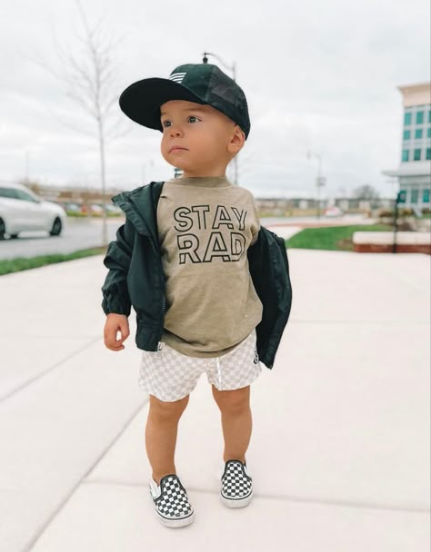 Cruz Outfits, Baby Boy Summer Outfits, Stay Rad, Baby Fits, Toddler Boy Fashion, Boys Summer Outfits