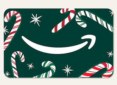 Amazon.com: Amazon eGift Card - Candy Canes (Animated): Gift Cards Canes Gift Card, Christmas Gift Wishlist, Gift Card Christmas, Burr Basket, Amazon Website, Gift Card Design, Gift Wishlist, Card Candy, Amazon Top