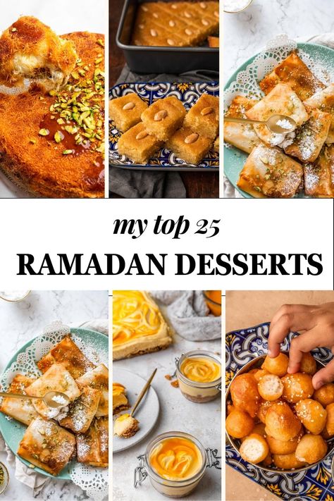 Ramadan Desserts - Every Little Crumb Ramadan Desert, Halal Desserts, Lazy Cake, Semolina Pudding, Condensed Milk Cake, Ramadan Desserts, Pistachio Cheesecake, Coffee Biscuits, Chocolate Biscuit Cake