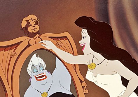 my favorite female #Disney Villain is Ursula / Vanessa in The Little Mermaid Vanessa Little Mermaid, Walt Disney Characters, Flipagram Instagram, Modern Fairytale, Disney Songs, Quotes Disney, Pinturas Disney, Don't Speak, Disney Films