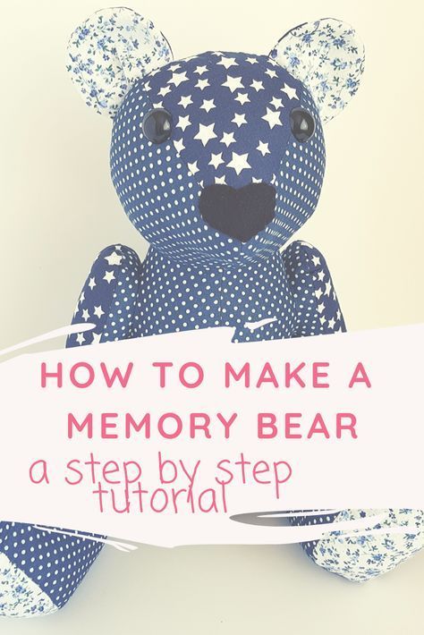 How to Sew a Memory Bear - photo tutorial for Charlie Bear - Keepsakes, Patterns & Biz Building | Teddy bear sewing pattern, Bear patterns sewing, Teddy bear patterns free How To Sew A Memory Bear, How To Make A Memory Bear, How To Make A Teddy Bear, Free Memory Bear Sewing Pattern, Memory Crafts From Clothes, Bear Patterns Free Sewing, Memory Bears Pattern Free, Bear Patterns Sewing, Memory Pillow From Shirt