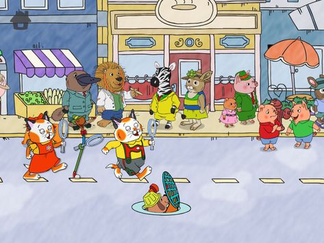 Busytown Mysteries: ABC Song from Toontales Busytown Mysteries, Abc Song, Abc Songs, Richard Scarry, Bart Simpson, Peanuts Comics, Abc, Songs, Comics