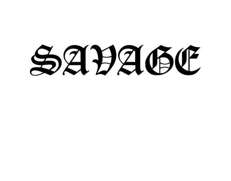 Add a bold statement to your artwork with classic gothic style fonts. Explore our diverse range of fonts for every need! #BoldTypography #GothicStyle Savage Tattoo Ideas, Savage Tattoo Lettering, Tattoo Savage, Savage Tattoo, Dr Tattoo, Gothic Lettering, Tattoo Lettering Styles, Tattoo Zeichnungen, Text Tattoo