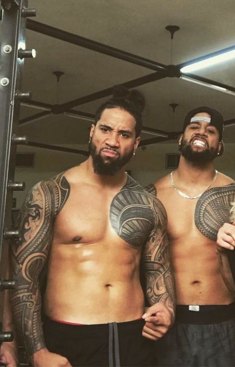 Joshua & Jonathan Fatu Uso Brothers, Jonathan Fatu, Og Bloodline, Joshua Fatu, Samoan Men, Usos Wwe, Wwe Men, Samoan Dynasty, Jimmy Uso