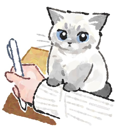 GENTLECAT (@gentleeeeeeecat) on X Cats Being Silly, Icon Cat, Kawaii Cat Drawing, Cute Animal Art, Chibi Cat, Cat Doodle, Cute Small Animals, Pets Drawing, Cute Animal Drawings Kawaii