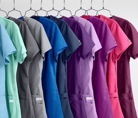 Scrubs Uniform Colors, Uniform Colors Ideas, Scrubs Colors, Scrubs Uniform Cute, Nurse Fashion Scrubs, Medical Clothing, Scrub Medical, Nurse Outfit Scrubs, Scrubs Fashion