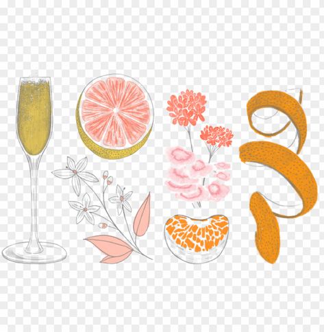 Brunch Clipart, Brunch Sign, Mimosa Brunch, Background Png Images, Character Sheet Template, Brunch Items, Sheet Template, Mimosa Bar, Clear Background