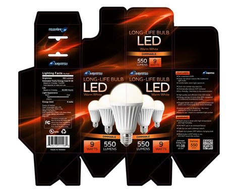 LED Bulb Packaging on Behance Bulb Packaging, Led Bulb Packaging, Social Media Images Design, Electronic Packaging, Sign Board, Cosmetic Design, Box Packaging Design, Lahore Pakistan, Food Packaging Design