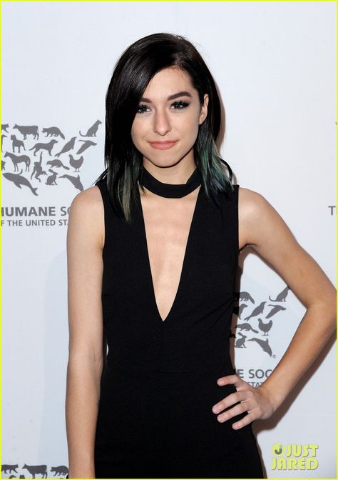 Christina Grimmie Joins Nikki Reed & Ian Somerhalder for Humane Society Gala Christina Grimme, Celebrities Who Died, Christina Grimmie, Nikki Reed, Ian Somerhalder, Casual Winter Outfits, Humane Society, Fall Outfits, Little Black Dress