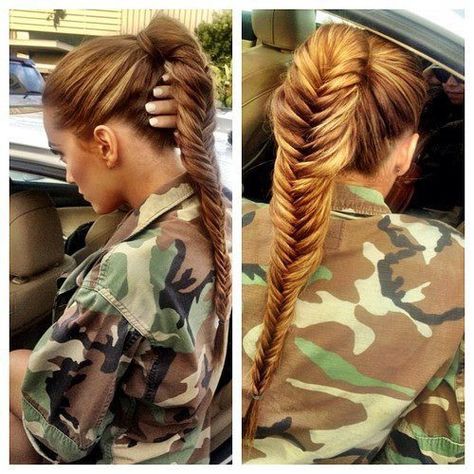 Trendy We Fryzurach, Fishtail Braid Hairstyles, Twisted Hair, French Braid Hairstyles, Fishtail Braid, Long Braids, Fish Tail Braid, Love Hair, Up Girl