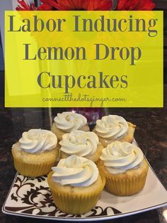 Labor Inducing Lemon Cupcakes | Starting Labor Tips | Old Wives Tales | Induce Labor | Try out these cupcakes to start labor, plus they taste amazing! Labor Inducing, Labor Tips, Old Wives Tales, Clean Eating Guide, Induce Labor, Wives Tales, Zucchini Cake, Lemon Cupcakes, Pregnancy Health