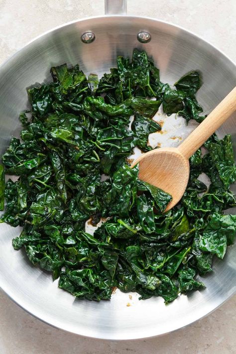 Discover the deliciousness of sautéed kale with this easy sesame kale recipe. Perfect as a healthy side, this flavorful dish only takes minutes to make! Sauteed Kale Recipes, Sesame Kale, Sautéed Kale, Kale Recipe, Sauteed Kale, Baby Kale, Kale Recipes, Healthy Side, Healthy Sides