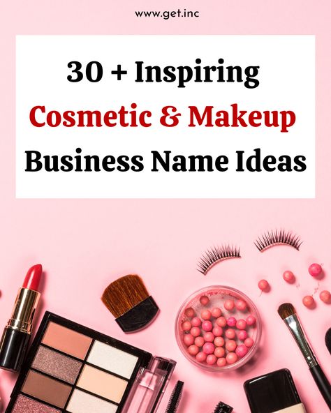 Check out our latest blog: 30+ inspiring cosmetic & makeup business name ideas to help your brand sparkle! 💖

Whether you're starting fresh or rebranding, discover the perfect name that reflects your unique style and vision. 💄💫

#domain #businessnameideas #nameideas #BeautyBusiness #MakeupBranding #CosmeticNames #BeautyEntrepreneur #BrandInspiration #MakeupArtists #BeautyTips #BusinessIdeas #StartupIdeas #Branding #BeautyCommunity #CosmeticIndustry #MakeupLovers #BeautyBrands Cosmetic Page Name Ideas, Makeup Brand Name Ideas, Makeup Business Names Ideas, Cosmetic Brand Name Ideas, Beauty Brand Identity, Makeup Business Names, Makeup Studio Ideas, Cosmetic Business, Business Name Ideas