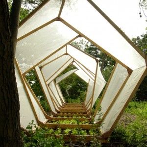 “To spin a yard” by Atelier Altern « Landscape Architecture Platform | Landezine Architecture Jobs, Outdoor Structure, Desain Lanskap, Garden Structures, Land Art, Landscape Architect, Dream Garden, In The Woods, Beautiful Decor