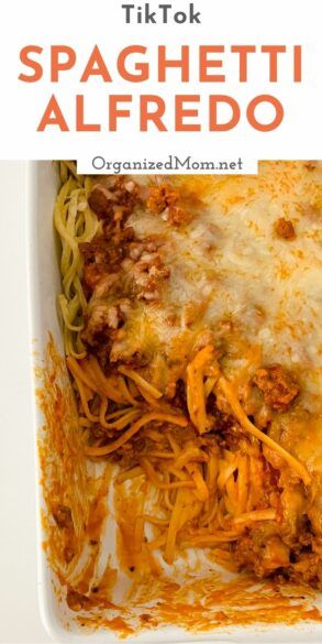 Dinner Idea For Family, Speggetti Recipes, Spaghetti Alfredo, Spaghetti Recipes Easy, Creamy Spaghetti, Tik Tok Viral, Unique Dinner, How To Make Spaghetti, Alfredo Recipe