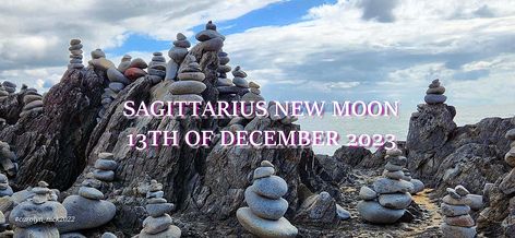 The 13th of December 2023 sees the arrival of a new moon in Sagittarius. This new moon will influence us all with newfound optimism. New Moon Meaning, Tarot Card Artwork, Which Witch, Shadow Work, New Moon, Tarot Cards, Moon