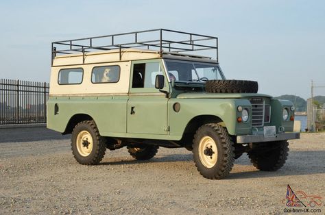 Land Rover Series 3 109, Car Rover, Land Rover 88, Landrover Series, Classic Car Garage, Willys Wagon, Land Rover Series 3, Land Rover Defender 110, Overland Vehicles