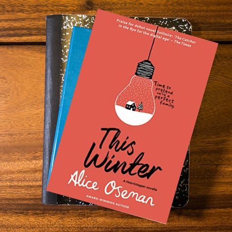 This Winter Book Alice Oseman, Alice Oseman This Winter, This Winter Alice Oseman, Alice Oseman Books, Life Size Cardboard Cutout, Nick And Charlie, Alice Oseman, Christmas Wish List, Catcher In The Rye