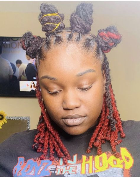 Locs Bantu Knot Styles, Loc Knot Styles, Bantu Loc Styles, Bantu Knot Loc Styles, Loc Bantu Knot Styles, Bantu Knots With Locs, Bantu Knots Locs Hairstyles, Bantu Knots Locs, Loc Bantu Knots