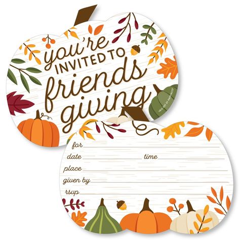 Thanksgiving invitation ideas