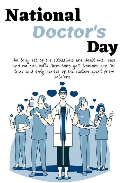 National Doctor's Day... Doctors Day Poster, Doctors Day Wishes, Doctors Day Quotes, Happy Doctors Day, National Doctors Day, Doctors Day, Medical School Essentials, Diy Journal Books, Nurses Day