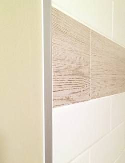 Outside-Corner-Tile-Edge-Trim-pic-250W-70 Tile Edging Trim Ideas Bathroom, Schluter Tile Edge, Bathroom Backsplash Ideas, Tile Baseboard, Tile Edge Trim, Dark Tile, Shower Wall Tile, Bullnose Tile, Tile Edge