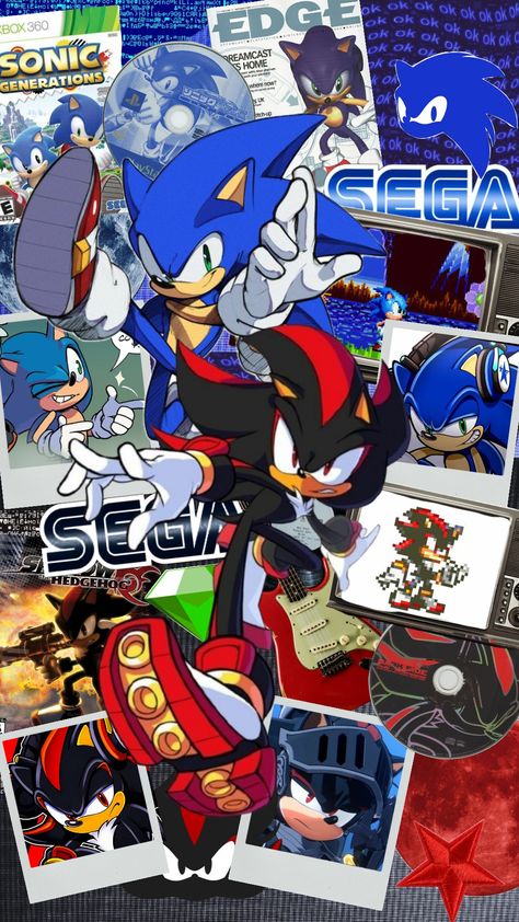 Shadow and sonic :D Shadow And Sonic, Shadow Sonic, Epic Pictures, Sonic Adventure 2, Sonic Heroes, Sonic 3, Sonic Adventure, Sonic And Shadow, Sonic Fan Art