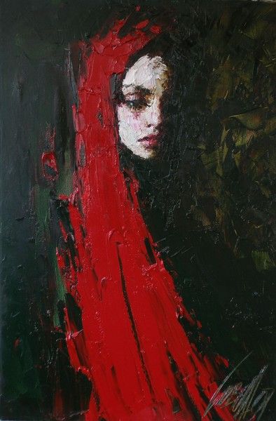 Soyut Sanat Tabloları, Hur Man Målar, Art Academy, Red Art, Creative Portraits, Face Art, Figurative Art, Figure Painting, 그림 그리기