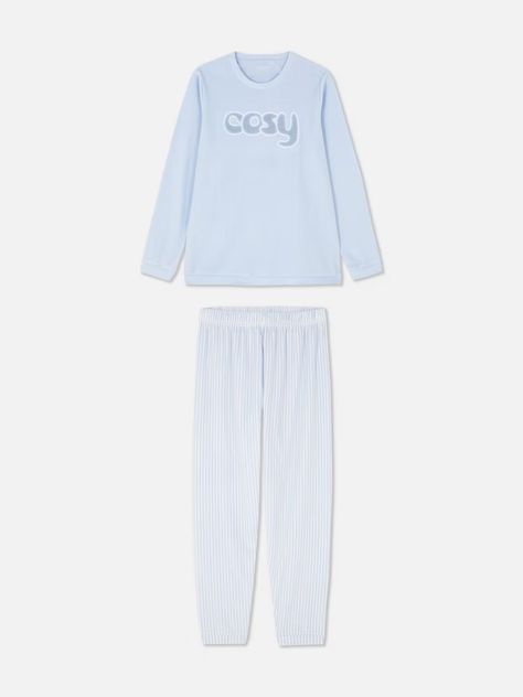 Fluffy Pjs, Primark Store, Christmas 2024, Blue Long Sleeve, Christmas Wishlist, Fc Barcelona, Christmas Presents, Nightwear, Barcelona