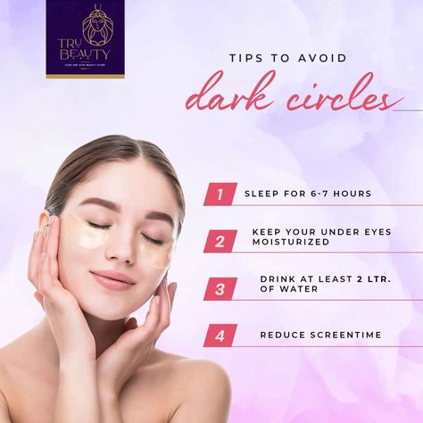 Some quick tips to avoid dark circles ✨

Found this helpful? Don't forget to like, comment and share. Follow us for more 🤍


#skincare #skincareroutine #skincaretips #darkcircles #darkcirclestreatment #darkcirclesremedy #skincarecommunity #skincarejunkie #skincareobsessed #skincareobsessed #skincaredaily #skincarelove #hydrate #hydratedskin #hydrateyourskin #hydrateyourself #hydratedskinishappyskin #trubeauty Happy Skin, Screen Time, Dark Circles, Skin Care Tips, Skin Care Routine, Follow Us, Circles, Don't Forget, Beauty Hacks