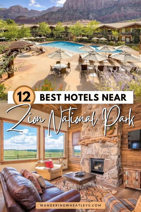 Are you looking for places to stay near Zion National Park? Here are 12 amazing hotels near Zion Mountain National Park for the perfect Utah vacation! I where to stay near Zion Mountain National Park I hotels in Utah I Utah hotels I where to stay in Utah I places to stay near Zion National Park I places to stay in Utah I Utah accommodation I Zion Park hotels I accommodation near Zion National Park I Utah parks I Utah national parks I parks in Utah I USA travel I #ZionNationalPark #Utah #USA Zion Mountain Ranch, Zion Utah, Utah National Parks Road Trip, Utah Parks, Zion Park, Amazing Hotels, Utah Vacation, Zion Canyon, Zion National Park Utah