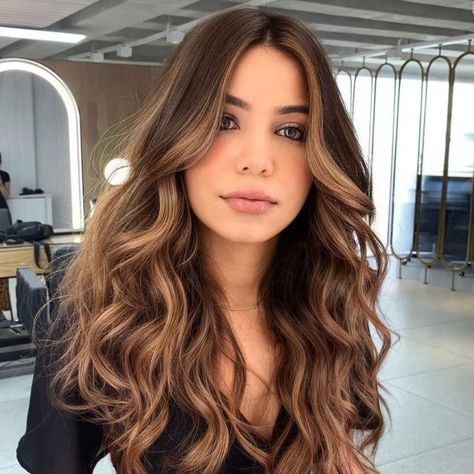 ¡Elige una imagen súper carismática y resplandeciente con estas ideas! La entrada 10 tintes discretos para lucir joven y coqueta a los 30 se publicó primero en Mujer de 10: Guía real para la mujer actual. Entérate ya.. Brunette Hair With Highlights, Spring Hair Color, Brunette Balayage Hair, Brown Hair Balayage, Hair Color For Women, Balayage Brunette, Spring Hairstyles, Summer Hair Color, Hair Color Balayage