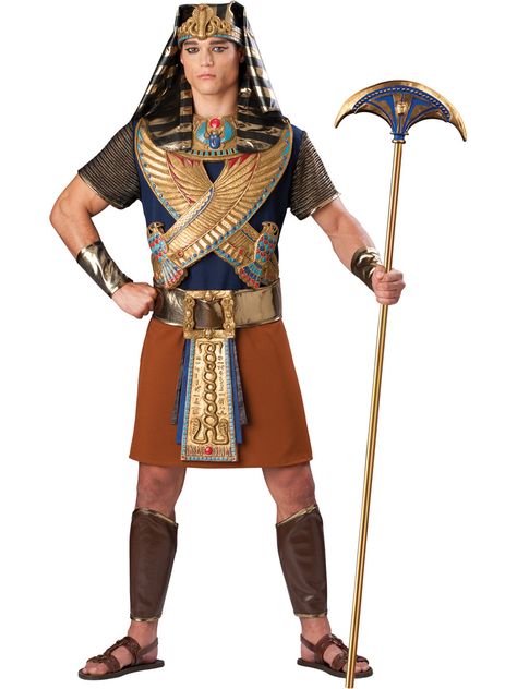 Ancient Egyptian Armor Pharaoh of ancient egypt adult Egyptian Halloween Costume, Egypt Costume, Egyptian Halloween, Pharaoh Costume, Egyptian Clothing, King Costume, Clever Halloween Costumes, Egyptian Inspired, Halloween Fancy Dress