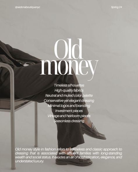 sedonaboutiquemagazine – The Timeless Elegance of Old Money Fashion Style Luxury Design Graphic, Graphic Design 80s, Money Magazine, Kim Seybert, Old Money Fashion, Money Fashion, Money Design, Fashion Layout, Old Money Outfits