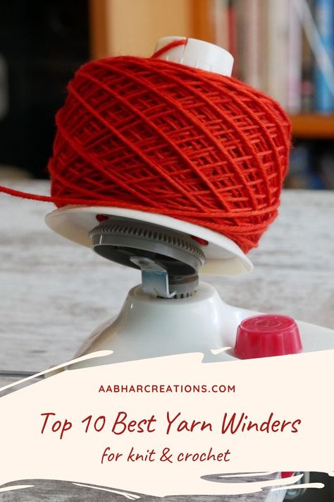 Diy Yarn Winder How To Make, Yarn Winder Diy, Diy Yarn Winder, Yarn Winders, Yarn Ball Winder, Crochet Machine, Yarn Winder, Yarn Tools, Crochet Best