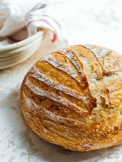 Delicious Everyday Sourdough Bread Recipe | Heartbeet Kitchen Homemade Bread Recipes, Picture Food, A Loaf Of Bread, Rustic Bread, Loaf Of Bread, Sourdough Bread Recipe, Easy Bread, Sourdough Recipes, Bread Recipes Homemade