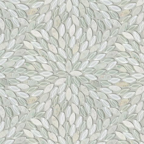 Willow And Sage, Bathroom Backsplash, House Tiles, Green Tile, Bathroom Floor Tiles, Green Bathroom, Tile Installation, Mosaic Designs, Fireplace Surrounds