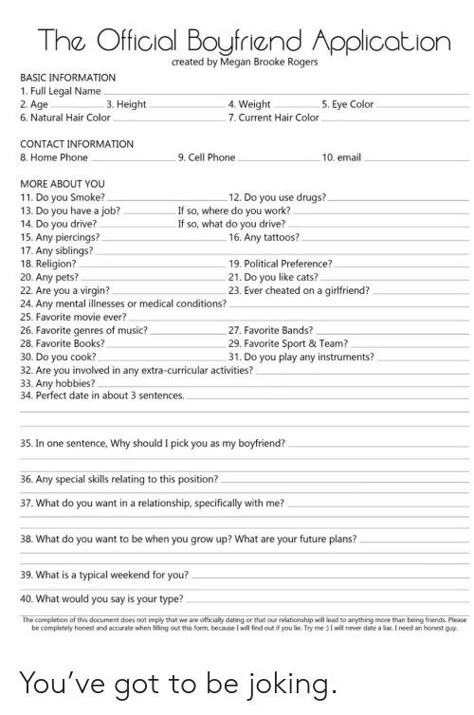 Pin on Quick Saves Partner Application Form, The Official Boyfriend Application, Official Boyfriend Application, Relationship Contract Dating, Partner Application, Best Friend Application, Girlfriend Application, Boyfriend Application, Funny Certificates