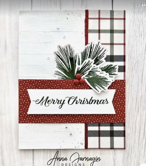 Masculine Christmas Cards, Masculine Christmas, Ctmh Christmas Cards, Paper Crafts Christmas, Handcrafted Christmas Cards, Christmas Cards 2023, Winter Paper, Card Sketches Templates, Close To My Heart Cards