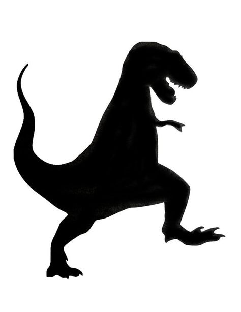 Dinosaur Stencil, 3d Pencil Drawings, Trex Dinosaur, Dinosaur Silhouette, Cool Silhouettes, Silhouette Pictures, Art Silhouette, Dinosaur Theme Party, Pumpkin Stencil