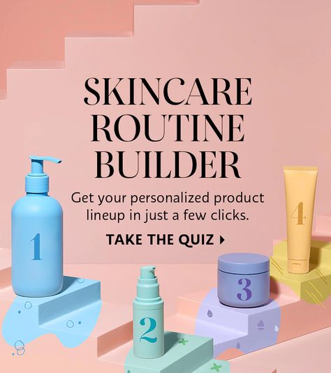 Skincare Routine Quiz | Sephora Healthy Skin Routine, Skin Quiz, Night Time Skin Care Routine, Sephora Skin Care, Skincare Inspiration, Nighttime Skincare, Skin Care Quiz, Best Skin Care Routine, Skin Care Routine Steps