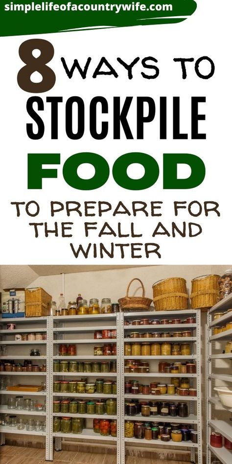 Summer is the best time to start stockpiling food so that you can save money and avoid excessive trips to the grocery store in the coming months. Stockpile Food, Meal Ideas Cheap, Cheap Food Ideas, Budget Meal Prep, Homestead Gardening, Living Off Grid, Budget Friendly Meals, Grocery Savings, Money Saving Recipes