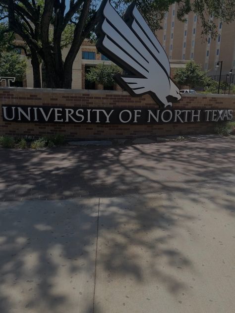 Texas College Aesthetic, Texas State University Aesthetic, Northwestern University Aesthetic, University Of North Texas Aesthetic, North Texas University, Texas Tech University Campus, College Grad Pictures, College Necessities, University Of North Dakota