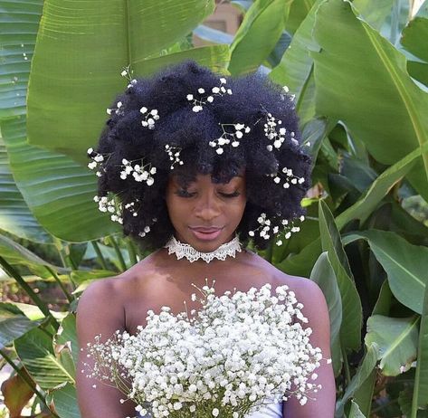 Afro Wedding Hairstyles, Natural Hair Wedding, Black Wedding Hairstyles, Natural Wedding Hairstyles, Natural Hair Accessories, Hair Pick, Bridal Hair Inspiration, Wedding Hairstyles Bride, Black Bridal