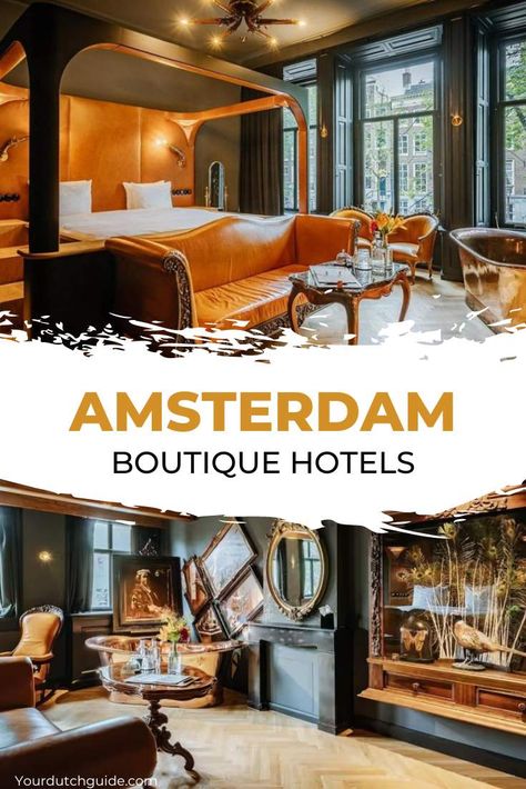 Amsterdam boutique hotels: 14x the best boutique hotels in Amsterdam | Your Dutch Guide Hotel Amsterdam Centre, Boutique Hotel Amsterdam, Best Hotels In Amsterdam, Amsterdam Hotels, Hotels In Amsterdam, Brown Hotel, Anne Frank House, Triple Room, Romantic Hotel