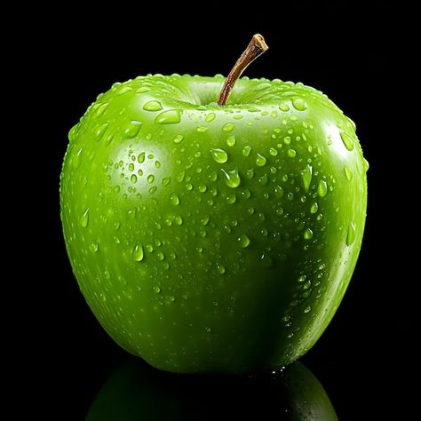 Apple Images, Apples Photography, Apple Photo, Painting References, Green Apples, Fruit Photography, Apple Fruit, Wallpaper Image, 3d Render