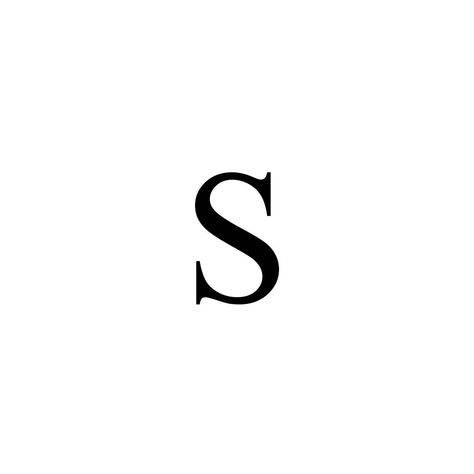 S Aesthetic Letter, S Tattoo Letter Initial, S Initial Tattoo, Tag Letters, I Need A Tattoo, Letter S Tattoo, Letters To Print, Alphabet Letters To Print, Cheerful Quotes