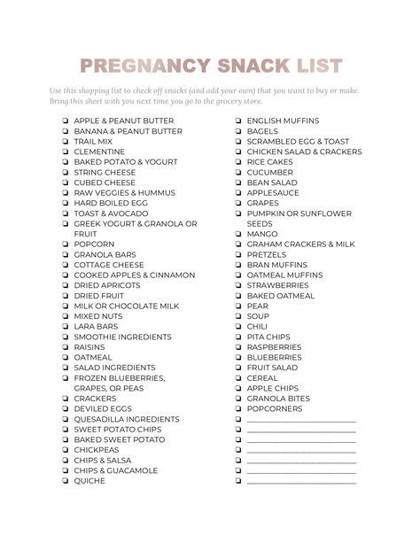 The big list of easy pregnancy snacks — The Organized Mom Life Best Foods To Eat While Pregnant, Pregnancy Snacks First Trimester, Gestational Diet Pregnancy Recipes, Good Pregnancy Snacks, Gestational Diet Pregnancy Food List, Gestational Diet Pregnancy Meals Dinner, Easy Pregnancy Lunches, Gestational Diet Pregnancy Snacks, Easy Pregnancy Dinners